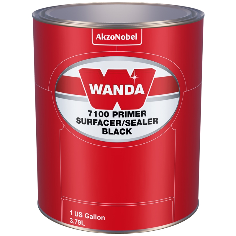 Wanda 7100 Primer Surfacer/Sealer Black Liter - 583138