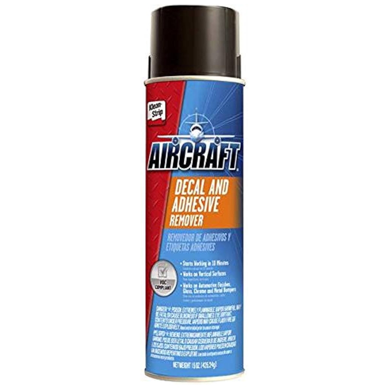 Klean-Strip Aircraft Decal and Adhesive Remover Aerosol - EAD909