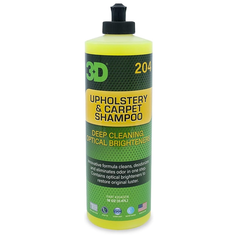 3D Upholstery & Carpet Shampoo 16 Oz - 204OZ16