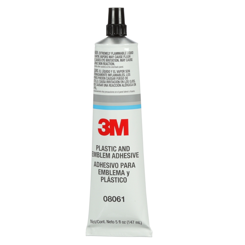 3M Transfer Plastic And Emblem Adhesive 5 Oz. Tube - 8061