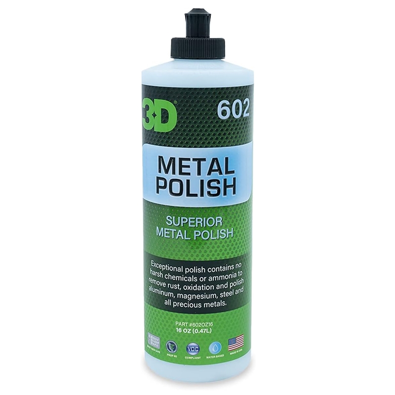 3D Metal Polish 16 Ounce - 602OZ16