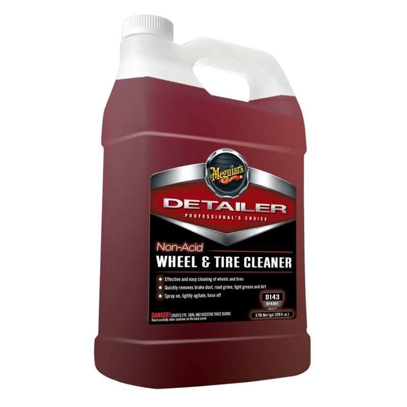 Meguiars Non-Acid Wheel & Tire Cleaner Gallon - D14301