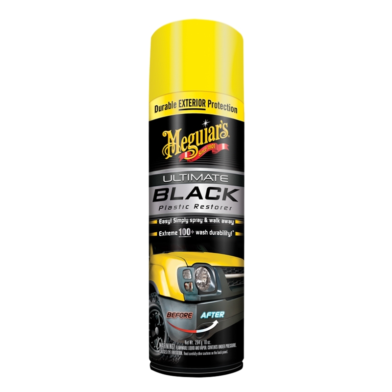 Meguiar's Ultimate Black Plastic Restorer Aerosol - G16910