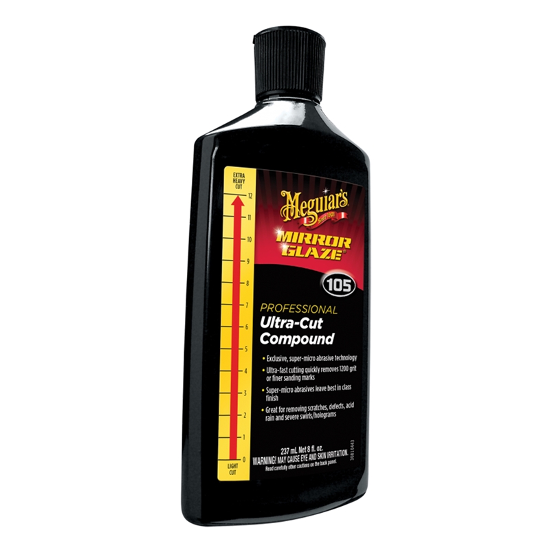 Meguiar's Mirror Glaze Ultra Cut Compound 8 oz - M10508