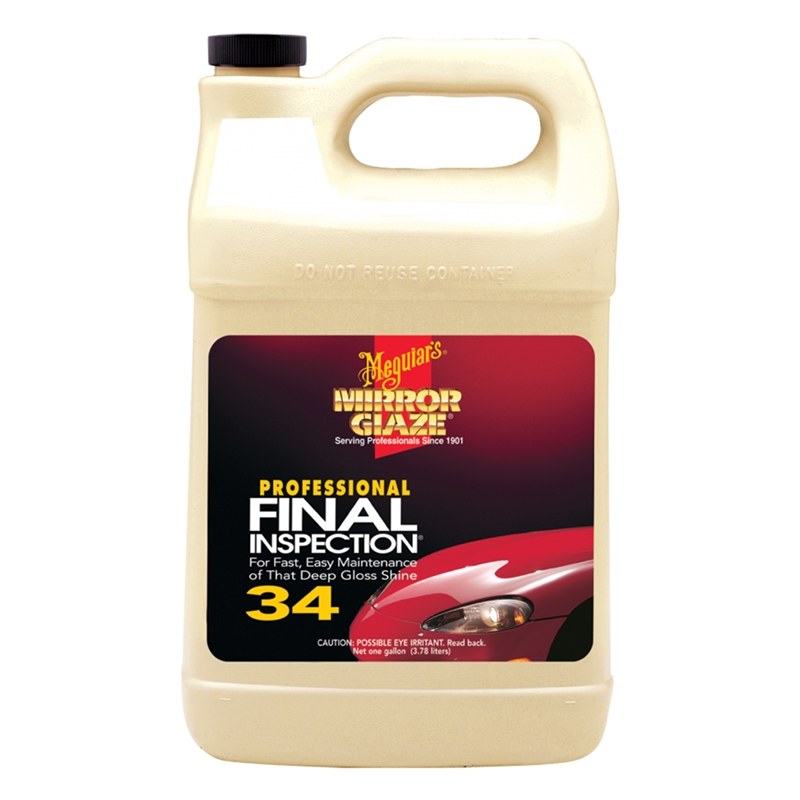 Meguiar’s Mirror Glaze Final Inspection Spray Detailer Gallon - M3401