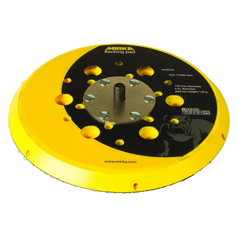 Mirka 6" Grip Vacuum Back-up Pad - 916GV48