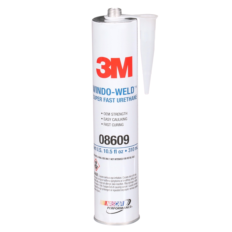 3M Windo-Weld Black Adhesive 10.5 Oz. Catridge - 8609