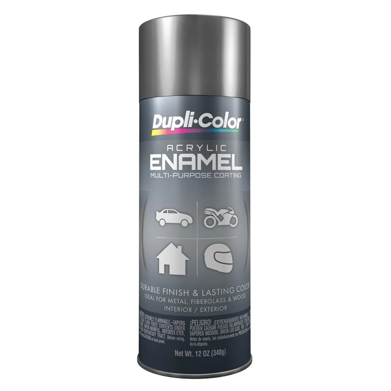 Dupli-Color Chrome Aluminum Acrylic Enamel 12 oz Aerosol - DA1684