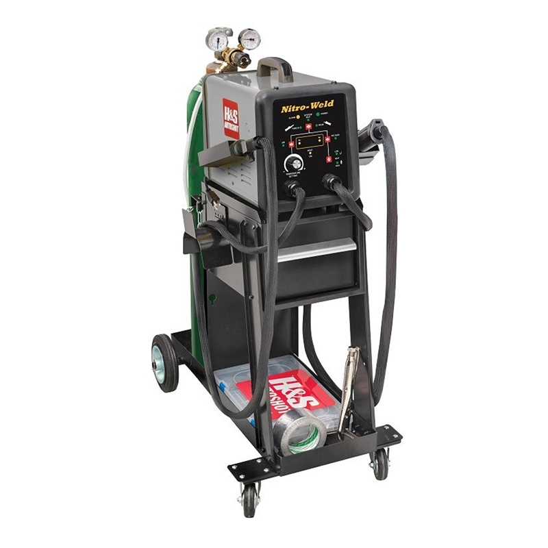 H&S AutoShot UNI-8100 Nitrogen Plastic Welder