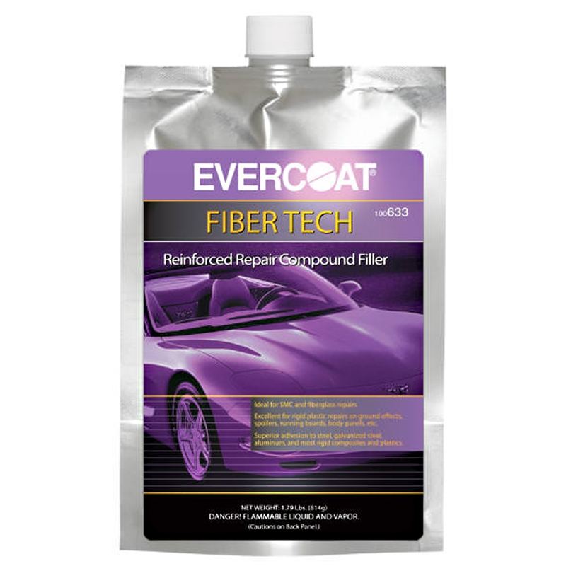 Evercoat Fiber Tech Reinforced Repair Compound Filler 1.79 Lb. Pouch-633