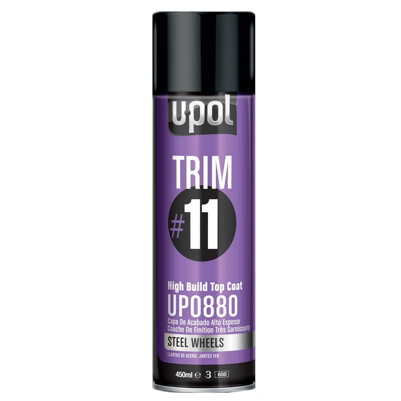 U-Pol Steel Wheels Topcoat Oem Trim #11 15 Oz. Aerosol