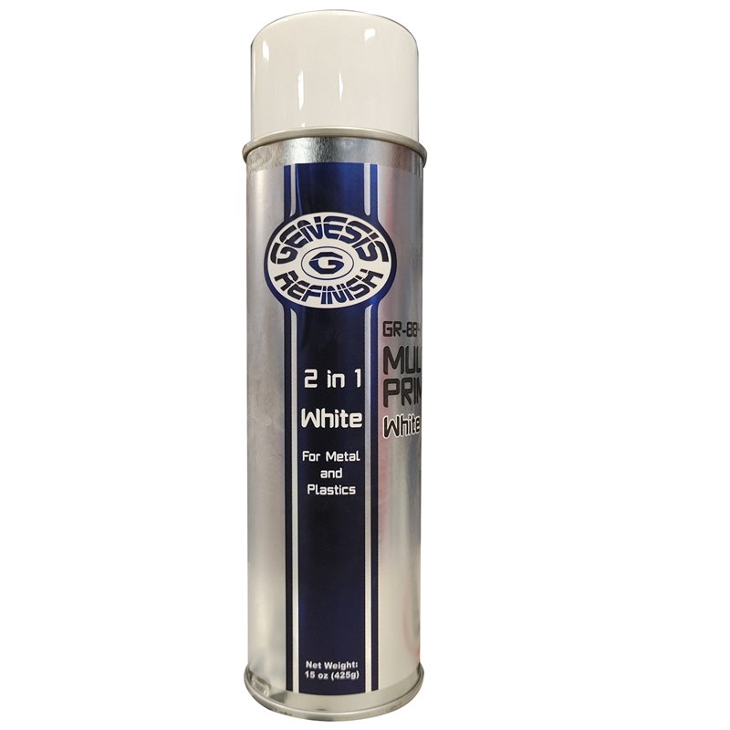 Genesis Refinish 2 In 1 Multi Prime-White Aerosol - GR-884