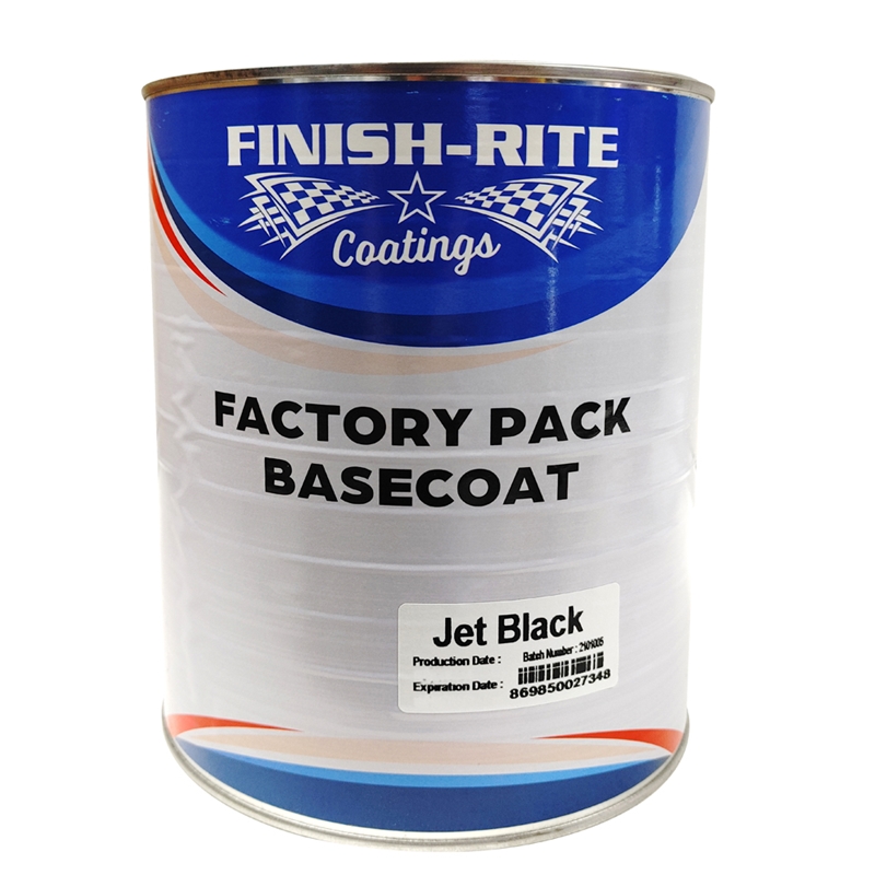 Finish-Rite Basecoat Jet Black Gallon (1:1 Mix Ratio) - 101-JB-1