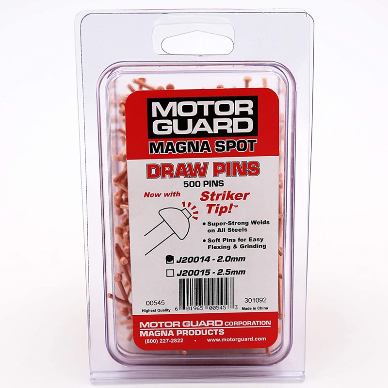 Motor Guard 2.0 Mm Copper Coated Pins (500/Box) - J20014