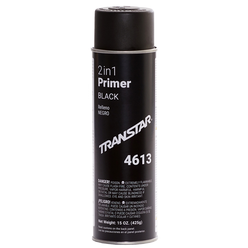 Transtar 2 In 1 Primer Black 20 Oz. Aerosol - 4613