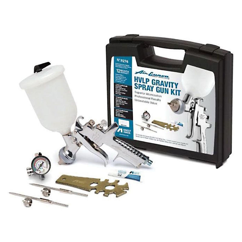 Anest Iwata HVLP Air Gunsa Spray Gun Kit - 9276