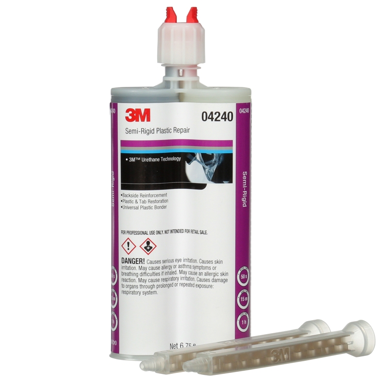 3M™ Semi-Rigid Plastic Repair, 04240, 200 mL Cartridge - 04240