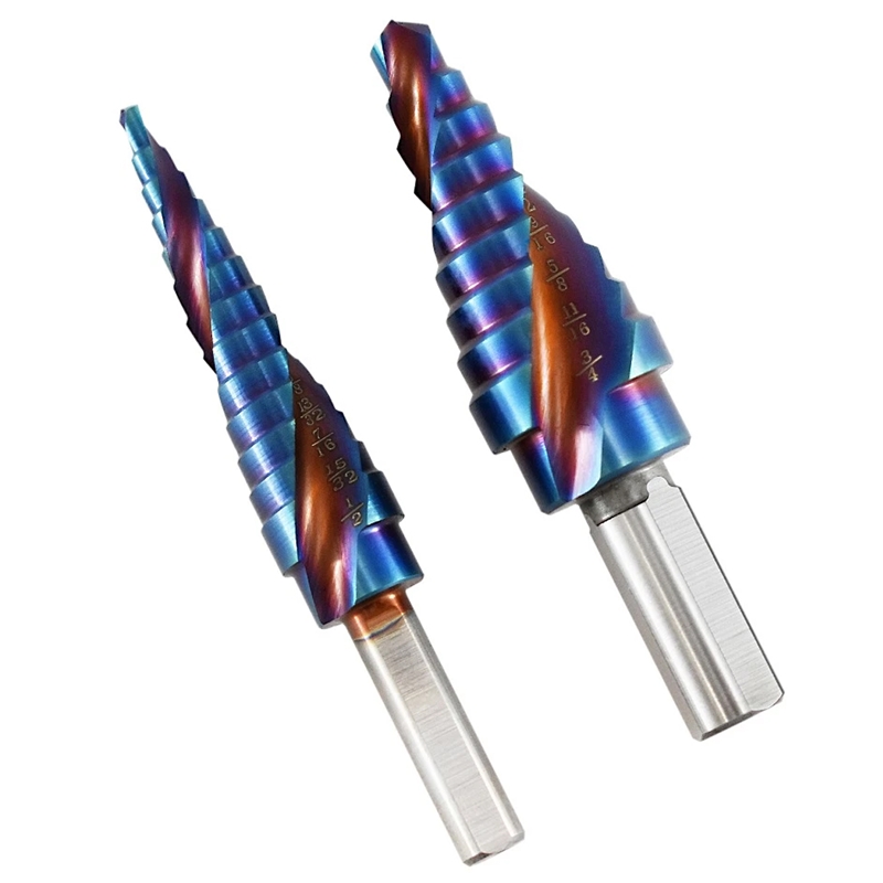 Astro Pneumatic Blue Steel 2pc Max-Duty Step Drill Set - 9442