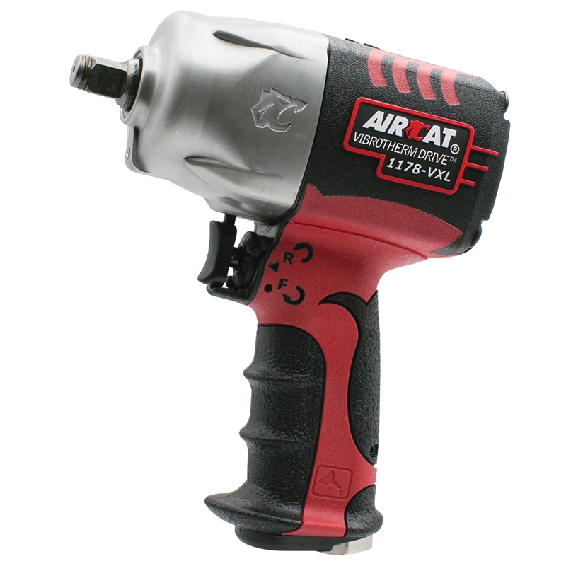 AIRCAT 1/2" VIBROTHERM DRIVE ™ impact wrench 1300 ft-lb   - 1178-VXL