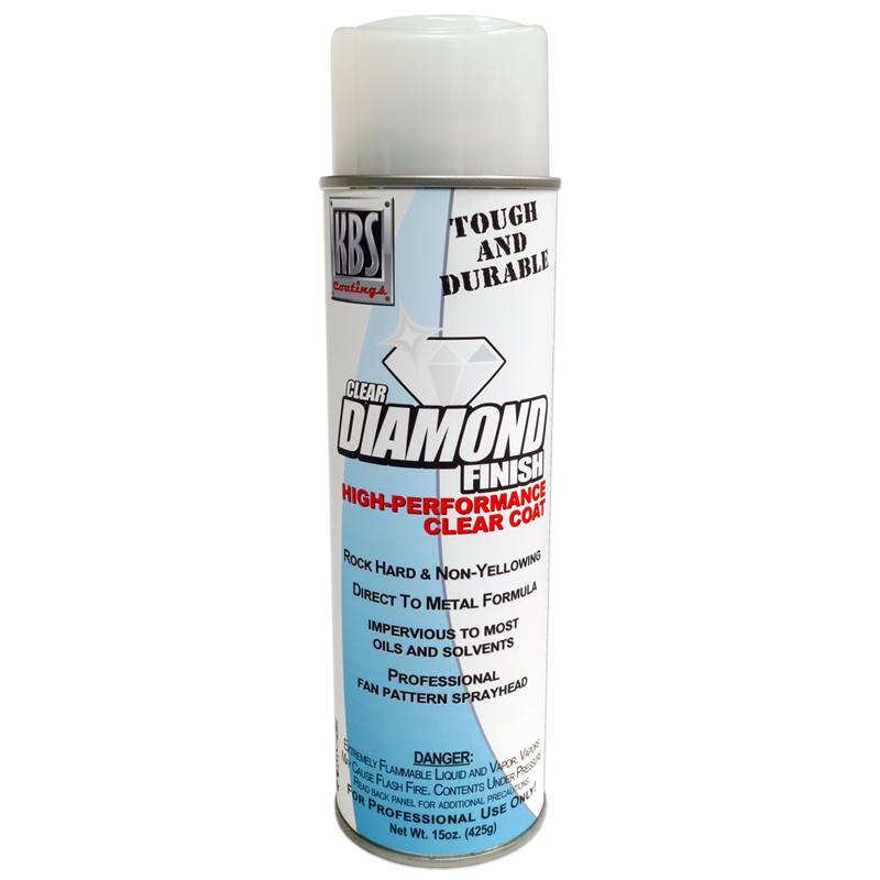 KBS Coatings Diamond Finish Clear Gloss Finish Aerosol - 8114