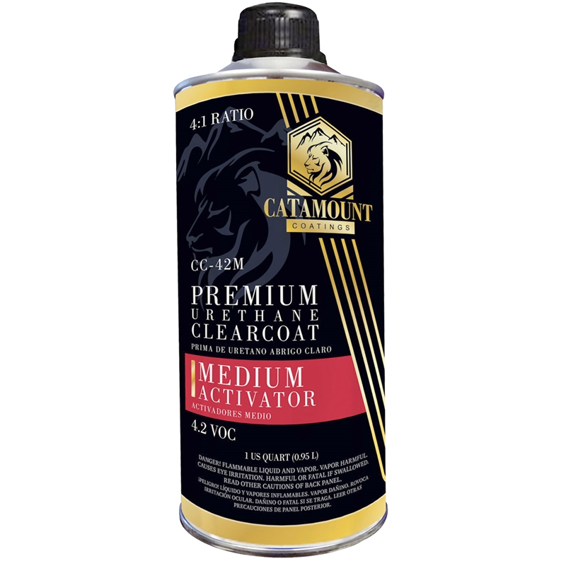 Catamount Coatings Medium Activator for CC-421 Clear Coat Quart - CC-42M