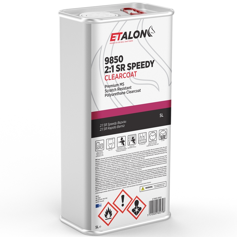 ETALON 2:1 SR Speedy Clear Coat 5 Liter - ET9850-SR05