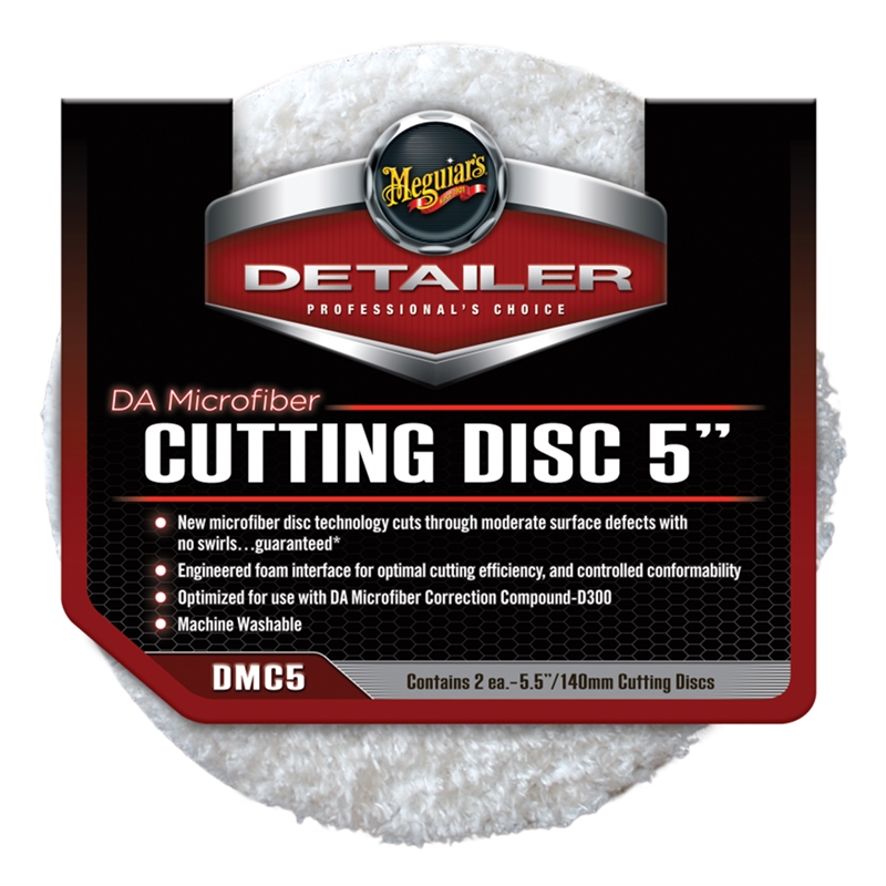 Meguiars 5" Da Cut Pad (2/Pk) - DMC5