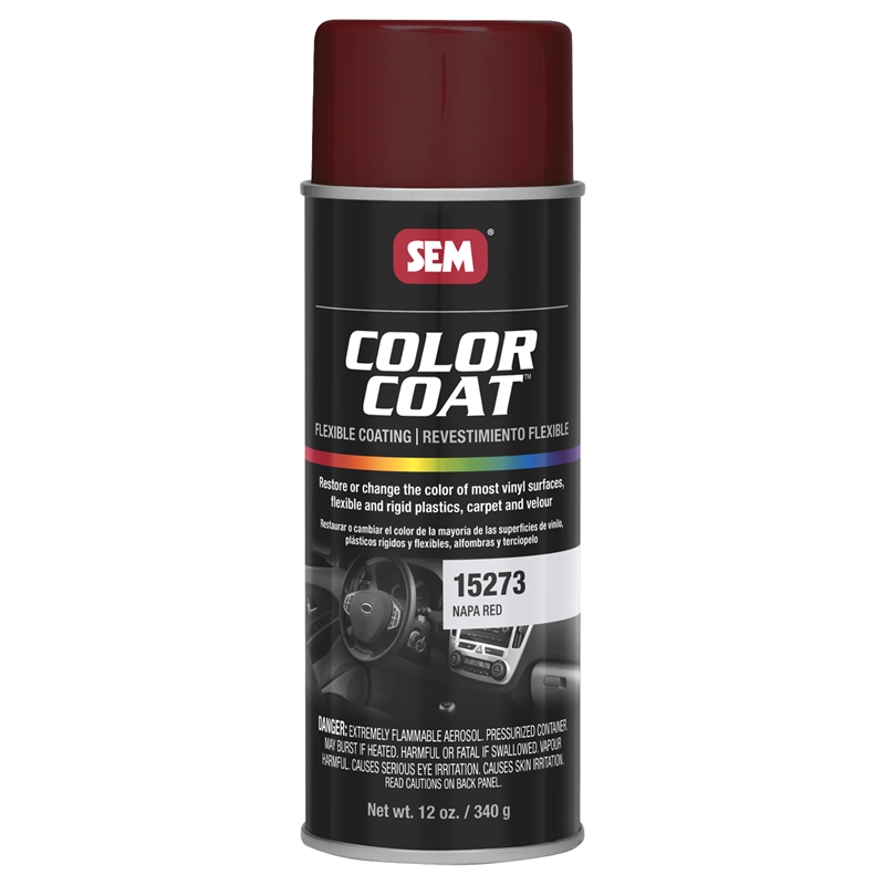 SEM Color Coat Napa Red 12 Oz. Aerosol - 15273