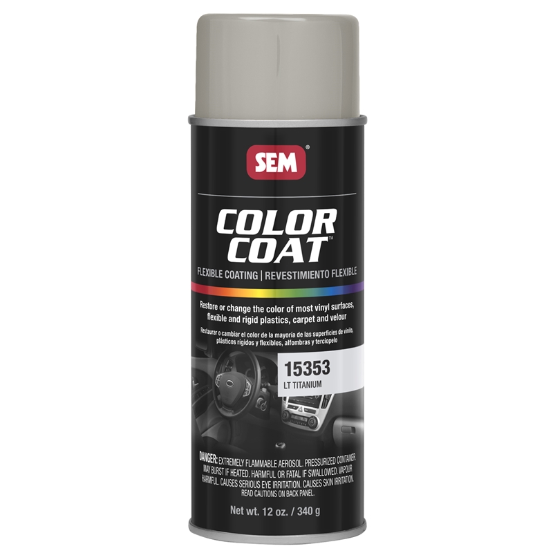 SEM Color Coat Light Titanium 12 Oz. Aerosol - 15353