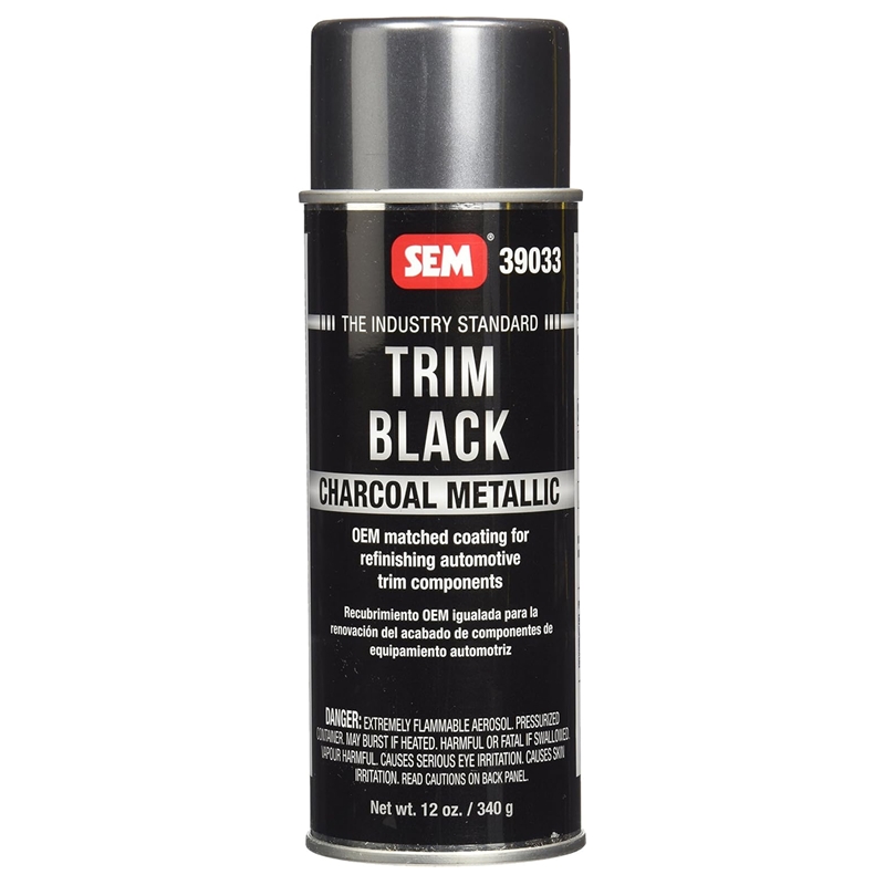 SEM Trim Paint Charcoal Metallic 12 Oz. Aerosol - 39033