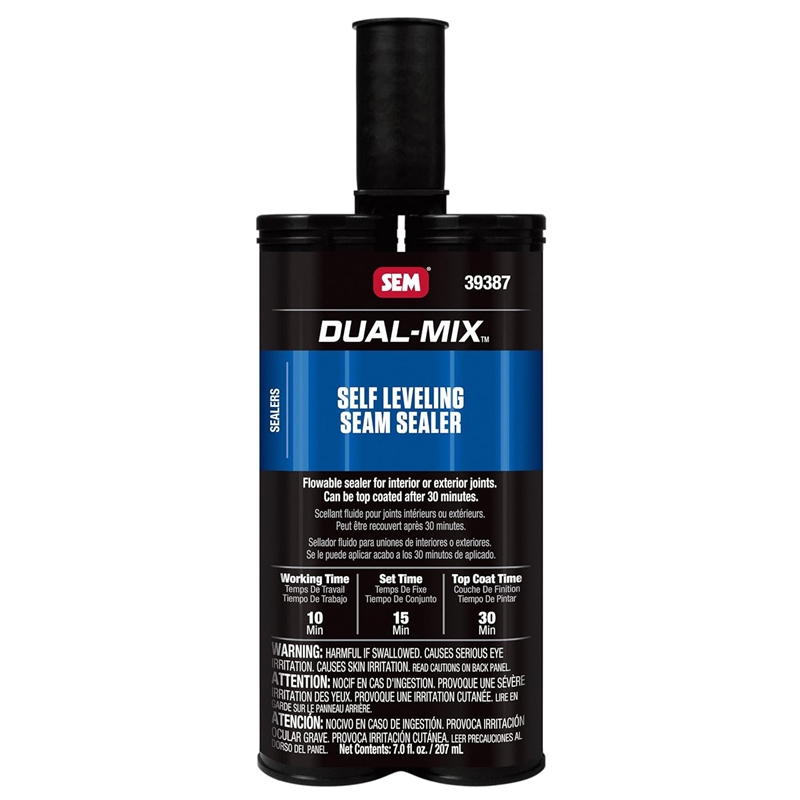 SEM Dual-Mix Self Leveling Seam Sealer 7 Oz. Cartrdige - 39387