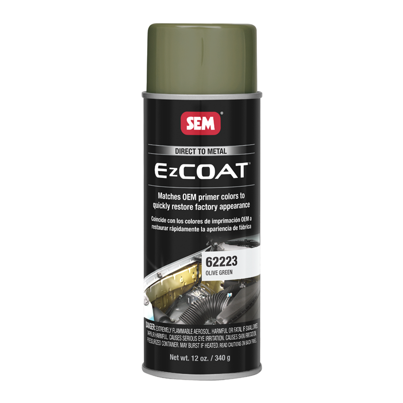 SEM Ez Coat 12 Oz. Aerosol - Olive Green - 62223