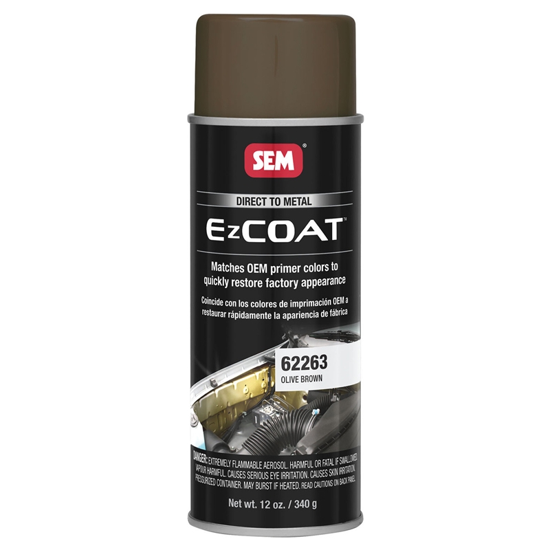 SEM Ez Coat 12 Oz. Aerosol - Olive Brown - 62263