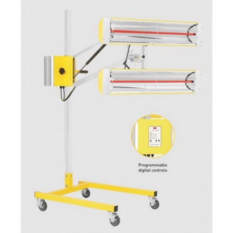 INFRATECH Portable High-Intensity Medium Wave Curing System with Infrared Sensor - 16-1035